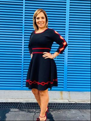 Vestido azul marino